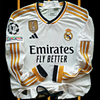 Real Madrid 23/24 Home Long Sleeves Player Issue Jersey