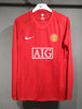 Manchester United 2007/08 Home Player Issue Jersey