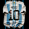 Argentina 2023 Messi #10 Special Edition Stadium Fans Jersey