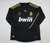 Real Madrid 2009/10 Away Long Sleeves Stadium Fans Jersey