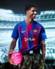 FC Barcelona x Ed Sheeran 25/26 Home Stadium Fans Jersey