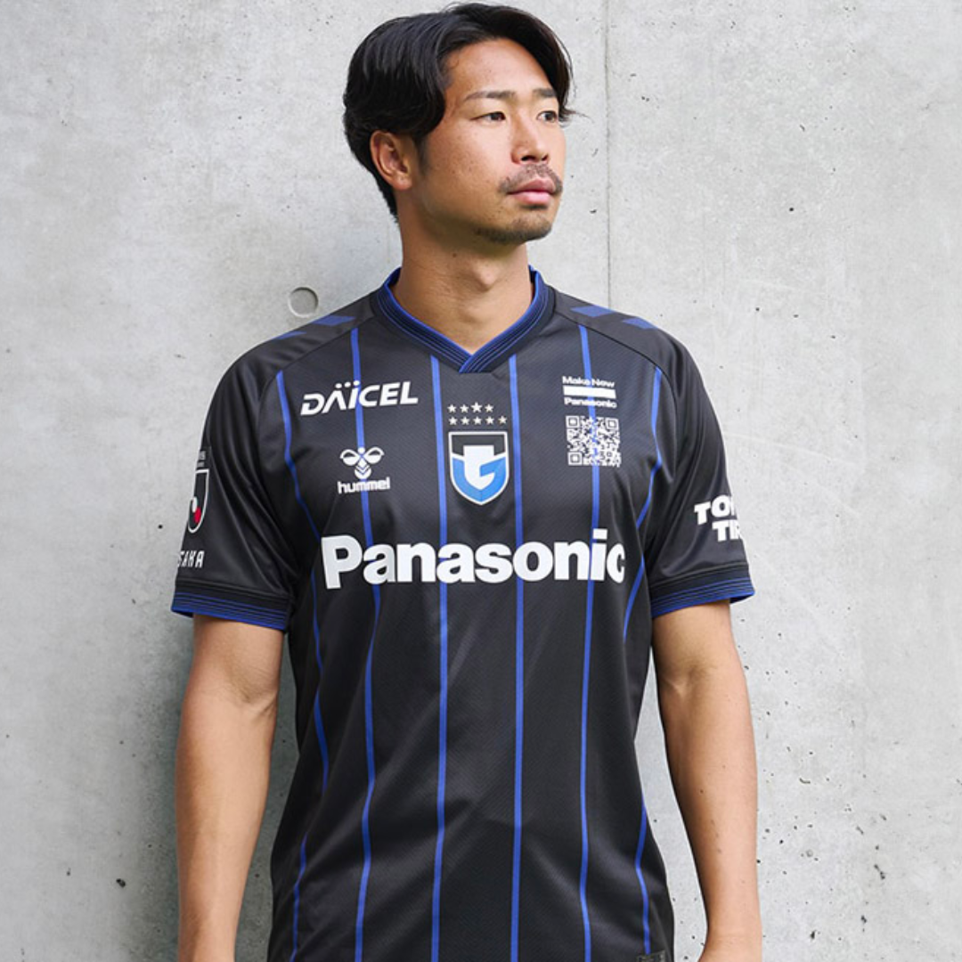 GAMBA OSAKA サッカーウェア SS-S 2025 Gamba Osaka Jersey Home Long Sleeve #gamba #gambaosaka