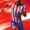 Atletico Madrid 24/25 Home Stadium Fans Jersey