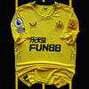Newcastle United 22/23 GK Yellow Player Issue Jersey