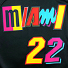 Miami Heat 2022 Swingman Jersey Black Icon Edition