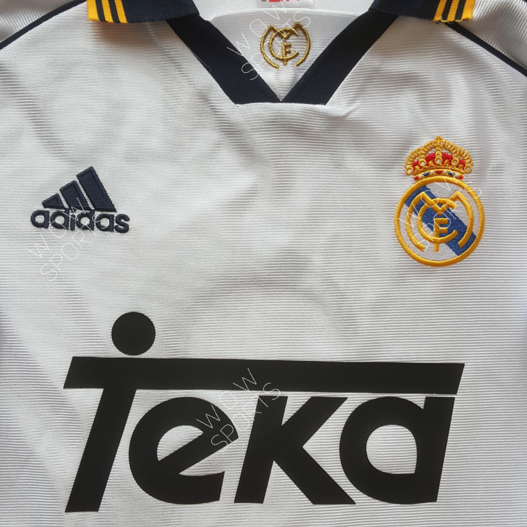 Real Madrid 1999/00 Home – WOW SPORTS