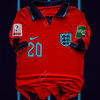 England 2022 Away Player Issue Jersey