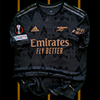 Arsenal 22/23 Away Player Issue Jersey